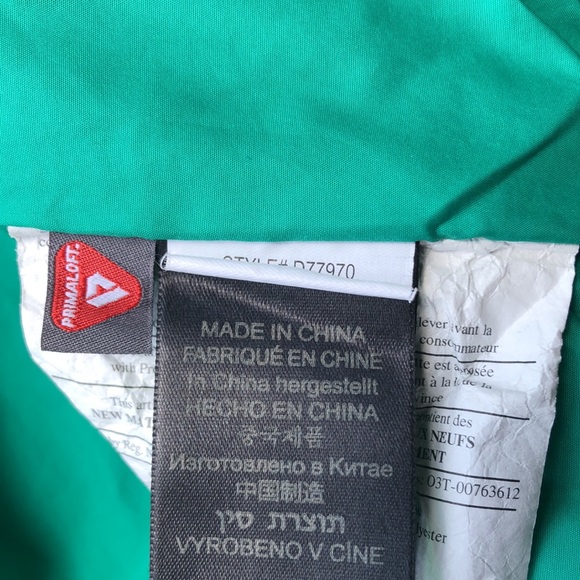 Marmot spring green puffer jacket. XS. - Picture 10 of 11